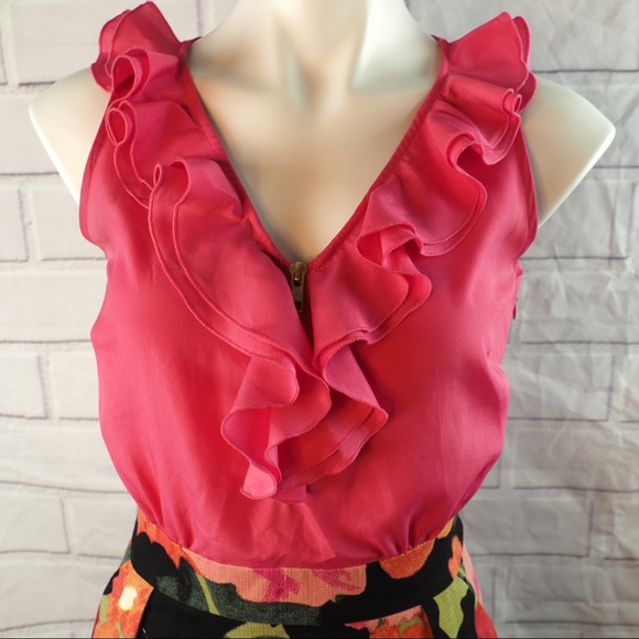 Anthropology Tabitha 2 Great Eacapes  pink dress - Picture 6 of 16